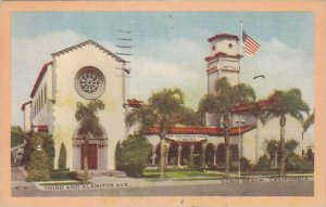 California Long Beach Third And Alamitos Avenue 1949