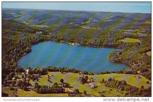 Aerial View Oquaga Lake Deposit New York