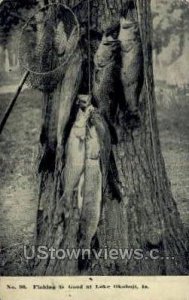 Fishing - Lake Okoboji, Iowa IA  