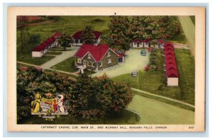 c1940's Cataract Cabins, Main St. Murray Hill, Niagara Falls Canada Postcard