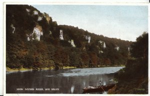 Herefordshire Postcard - Seven Sisters Rocks - Wye Valley    BT554