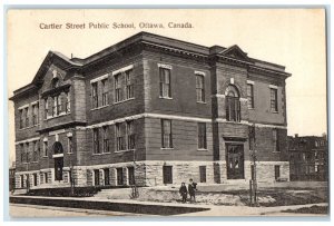1911 Cartier Street Public School Ottawa Ontario Canada RPO Postcard