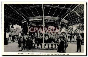 Old Postcard Vichy Le Pavillon De La Source De L & # 39hopital