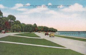 Mississippi Double Beach Driveway Along Mississippi Gulf Coast