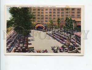 3172359 USA CHICAGO Illinois Edgewater Beach Hotel Old postcard