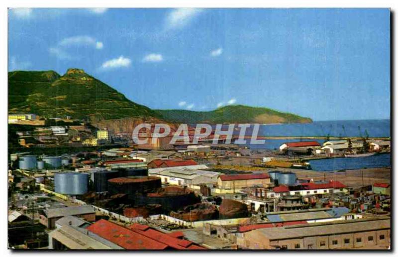 Algeria Oran Old Postcard Harbor View