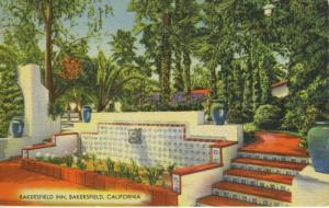 Bakersfield Inn Bakersfield CA Calif. Way-Side Inns US 99 Vintage Postcard D8