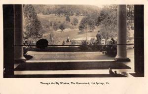 Hot Springs Virginia The Homestead Real Photo Antique Postcard J46022