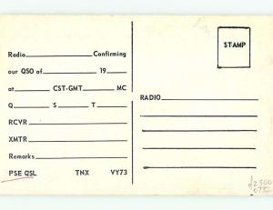 Comic - Qsl Ham Radio Card New Orleans Louisiana LA t1547