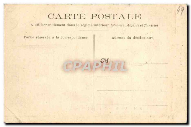 Old Postcard Saumur Theater