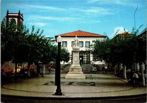 Praca Francis D. Camara Praia Ilha Terceira Acores Portugal Postcard PC73