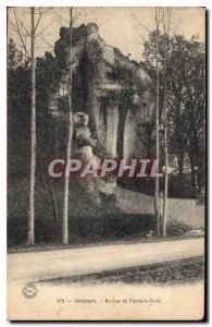 Postcard Old Nemours Rock of Peter the Sault