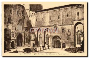 Avignon- Papal Palace - Court & # 39Honneur - Old Postcard