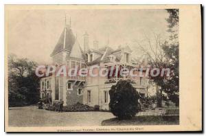 Old Postcard Villeneuve Sur Yonne Chateau Du Champ Du Guet