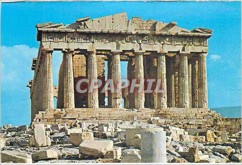 Postcard Modern Athens Parthenon for the O