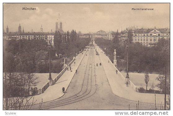 Maximilianstrasse, Munchen, Bavaria, Germany, 00-10s