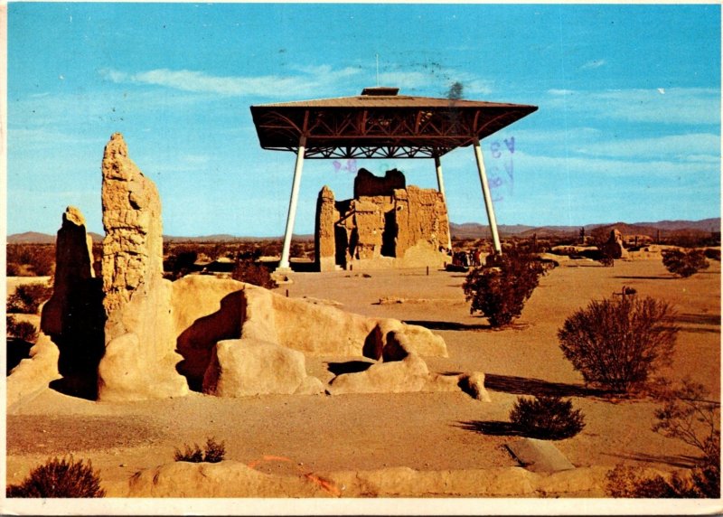 Arizona Coolidge Casa Grande Ruins National Monument Big House 1979