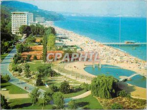 Postcard Modern Zlatni Piassatzi Bulgaria General view