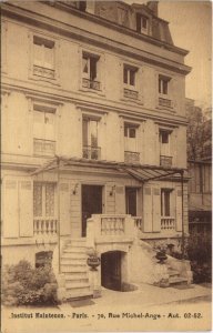 CPA PARIS - Institut Maintenon, 70, Rue Michel-Ange (51082)