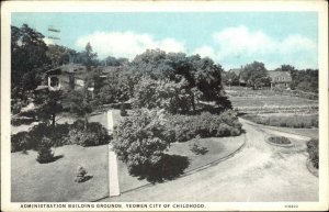 Dundee Illinois IL Yeomen City of Childhood Orphanage Orphans Vintage Postcard