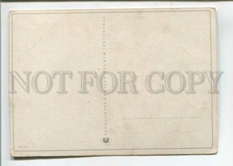 473513 Germany boy playing with toy soldiers old postcard