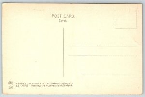 Cairo   Egypt   El-Azhar University    Postcard