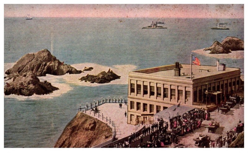 California San Francisco , Seal rocks from Cliff House