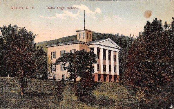 Delhi High School in Delhi, New York