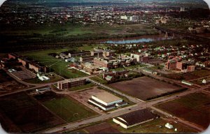 Canada Edmonton Aerial View University Of Alberta