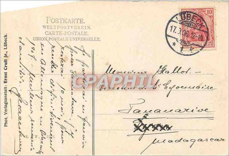 Postcard Old Lubeck Dom und Museum