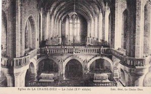 France La Chaise-Dieu Eglise Le Jube