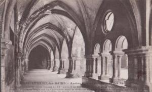 Luxeuil Les Bains 15th Century Ancient Hall Antique France French Postcard