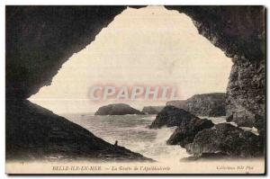 Postcard Old Belle II in Sea Cave I Apothecary