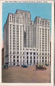 Massachusetts Boston Post Office and Federal Building 1936