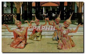 Postcard Modern Thailand Thailand The Mae Bot Dance Staged by the dancers of ...