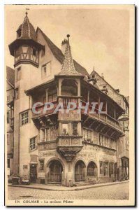 Old Postcard Colmar Pfister house