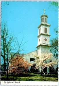 Postcard - St. John's Church - Richmond, Virginia