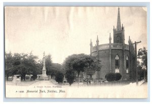 C. 1905 Memorial Park Natchez Miss. Postcard F132E