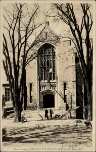 Ithaca University New York NY Willard Hall Vintage Real Photo Postcard