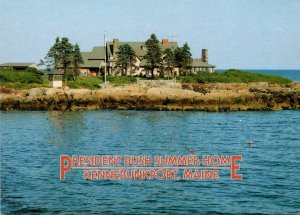 Maine Kennebunkport President Bush Summer Home