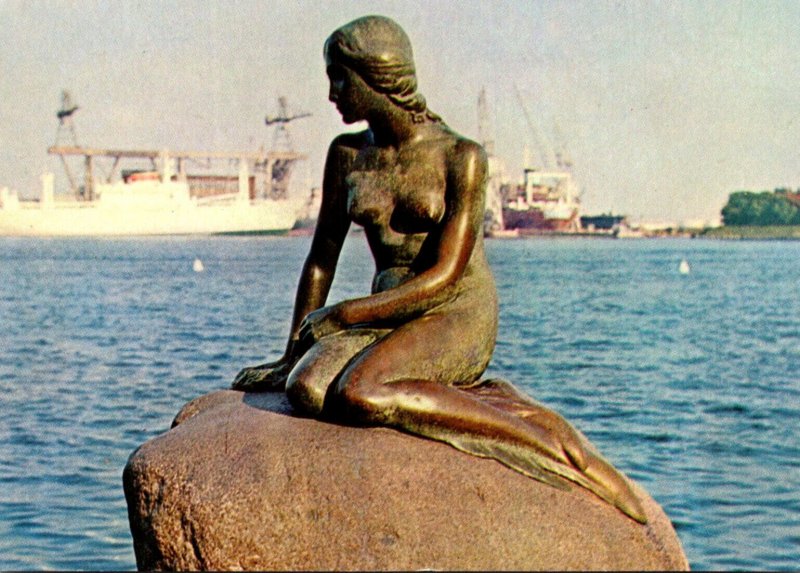 Denmark Copenhagen Langelinie The Little Mermaid