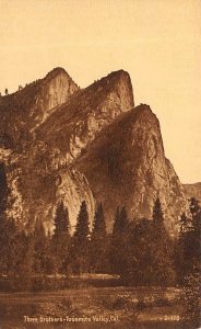 Three Brothers Yosemite Valley CA