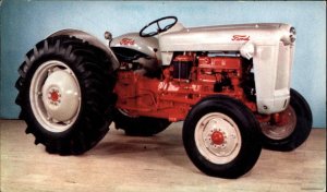 New 800 Series Ford Tractor Ad Advertising Vintage Postcard