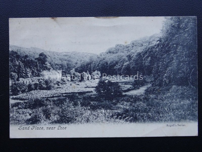 Cornwall LOOE Sand Place c1903 Postcard by Argall Series