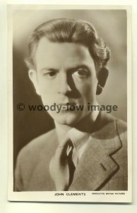 b0017 - Film Actor - John Clements - Picturegoer Postcard 1225