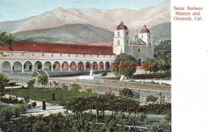 CA, Santa Barbara, California, Mission and Grounds, M. Rieder