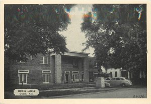 Postcard RPPC 1930s Alabama Ozark Hotel Mills Occupation roadside AL24-3179