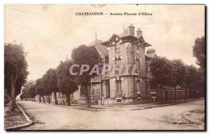 Old Postcard Chateaudun Avenue Florent of Illiers