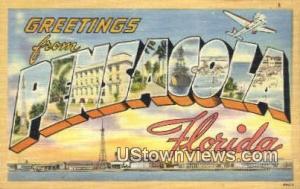 Greetings from Florida Pensacola FL Unused