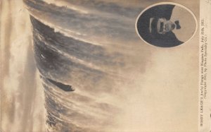 J38/ Niagara Falls New York RPPC Postcard c1910 Bobby Leach Daredevil 142